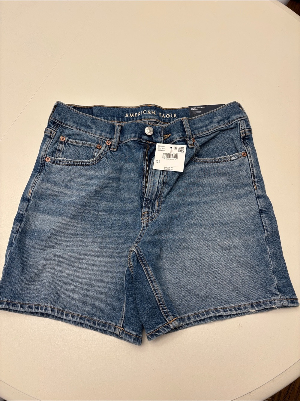 American Eagle Outfitters Medium Blue Denim Jean Shorts